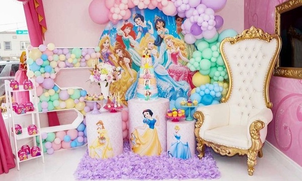 Birthday Party Princess Pampering Palace theme