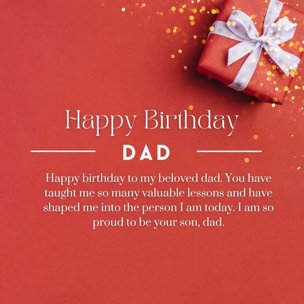 Heartwarming Birthday Wishes for Dad