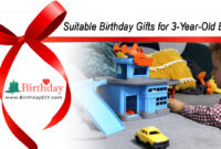 Birthday Gifts for 3-Year-Old Boys