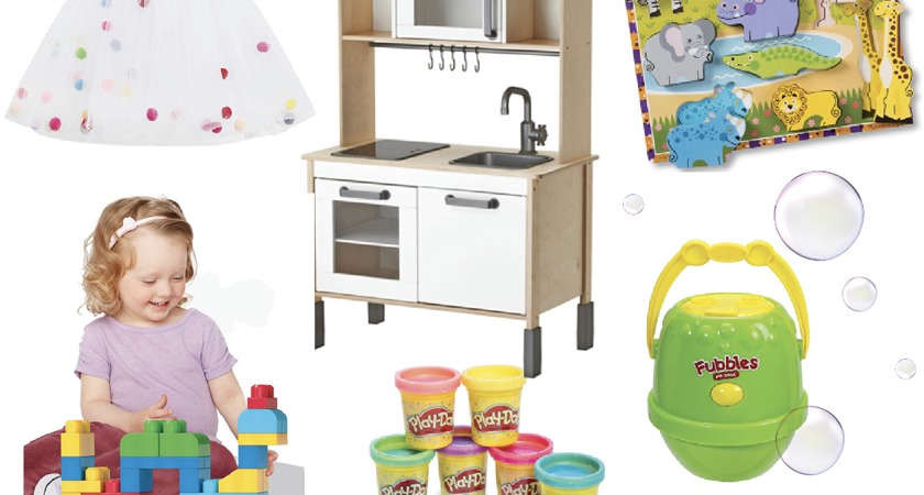 Suitable Birthday Gifts to Give to 2-Year-Old Girls