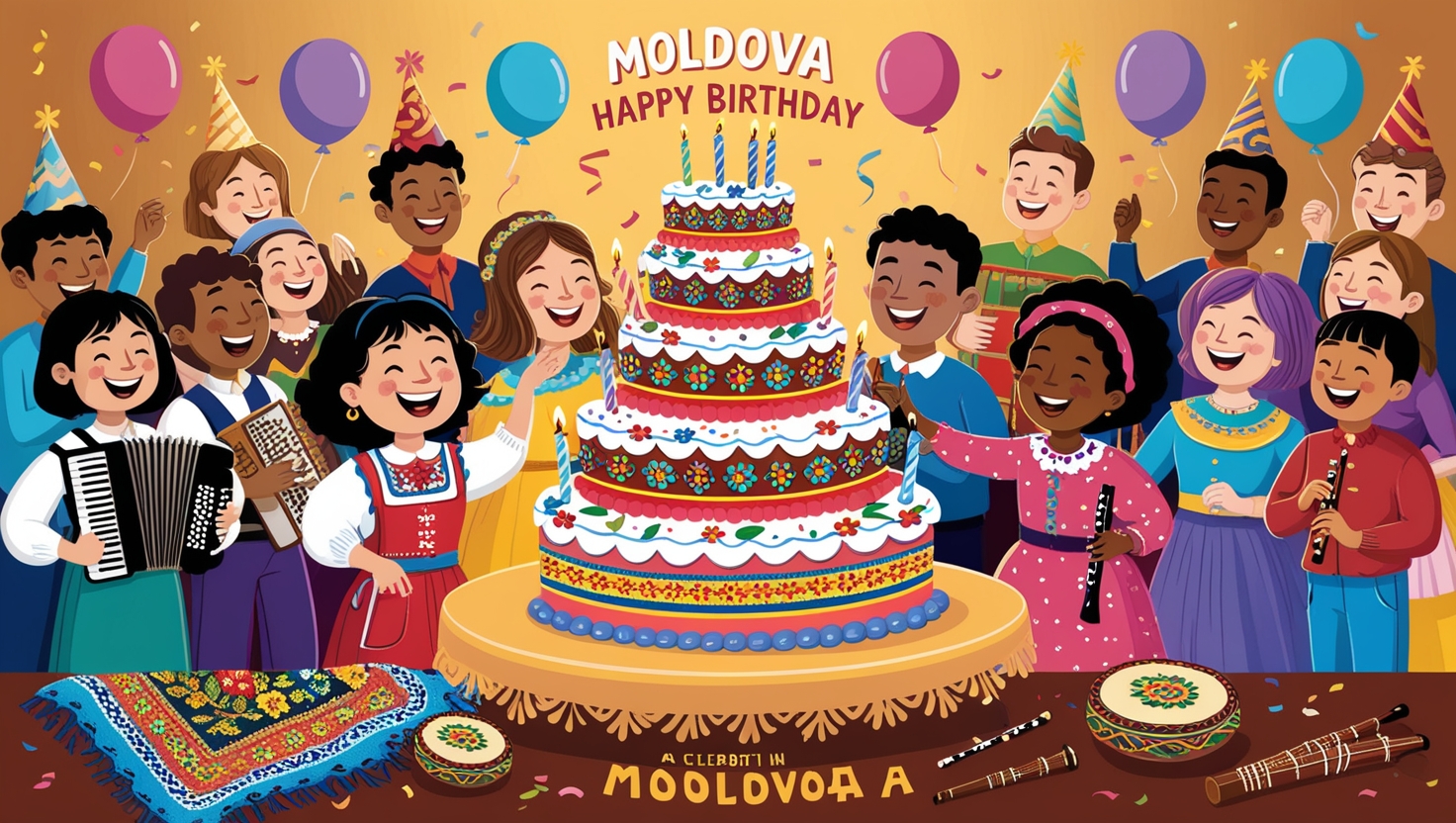 Happy birthday song of Moldova: Language, Symbols, and More