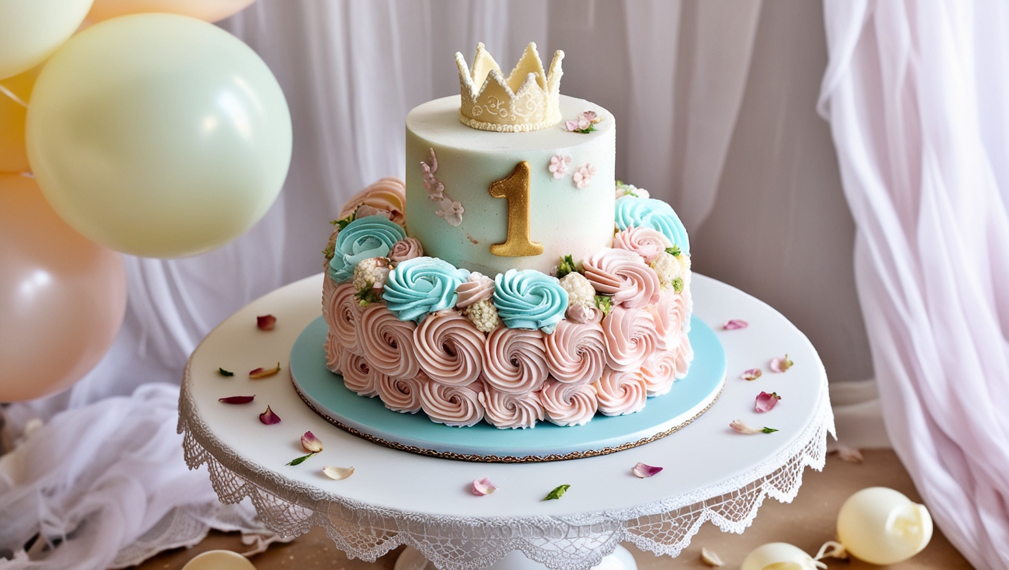 1st birthday cakes for baby girl - Designing the Perfect First Birthday Cake