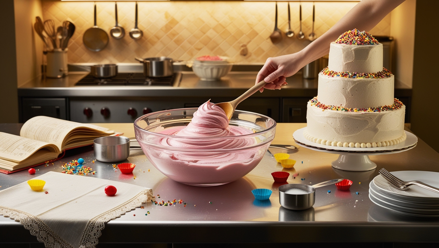 Step 2 Creating a Luscious Frosting for a Show-Stopping Happy Birthday Cake